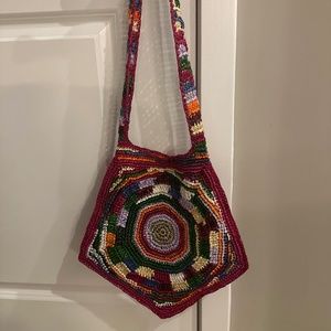 Vintage Cynthia Rowley woven handbag